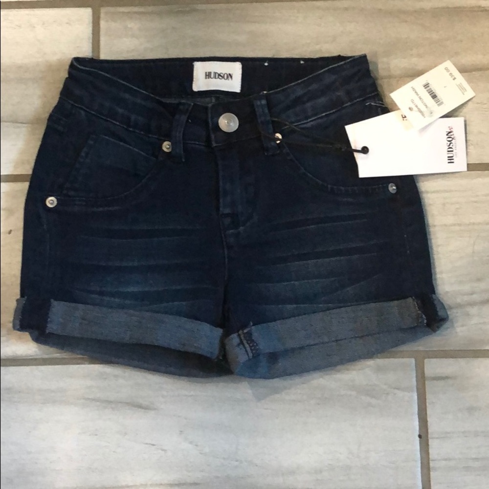 Hudson kids girls Collin roll cuff short short